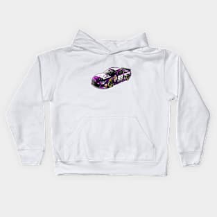 Cool purple Nascar car number 98, greatest grand prix champion Kids Hoodie